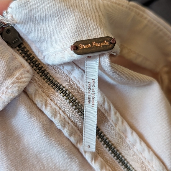 Free People Tan Mini Skirt - Picture 7 of 7